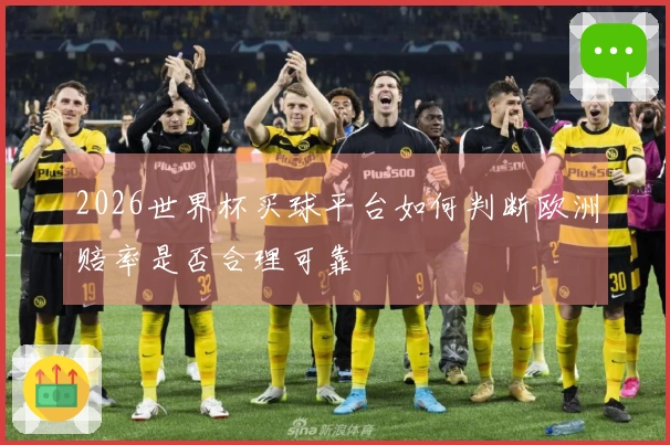 2026世界杯买球平台如何判断欧洲赔率是否合理可靠