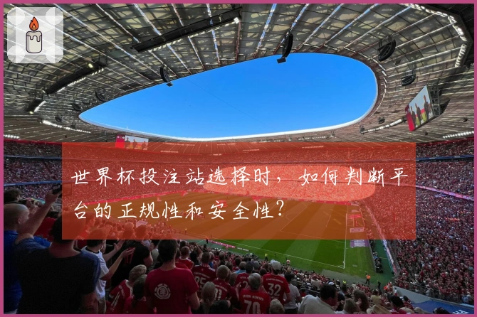 世界杯投注站选择时，如何判断平台的正规性和安全性？